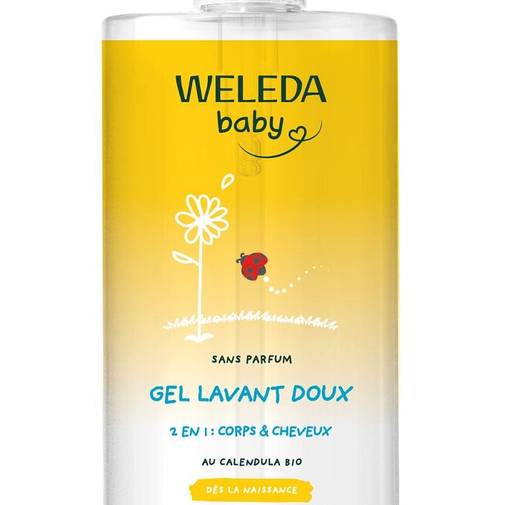 Gel lavant doux Calendula sans parfum