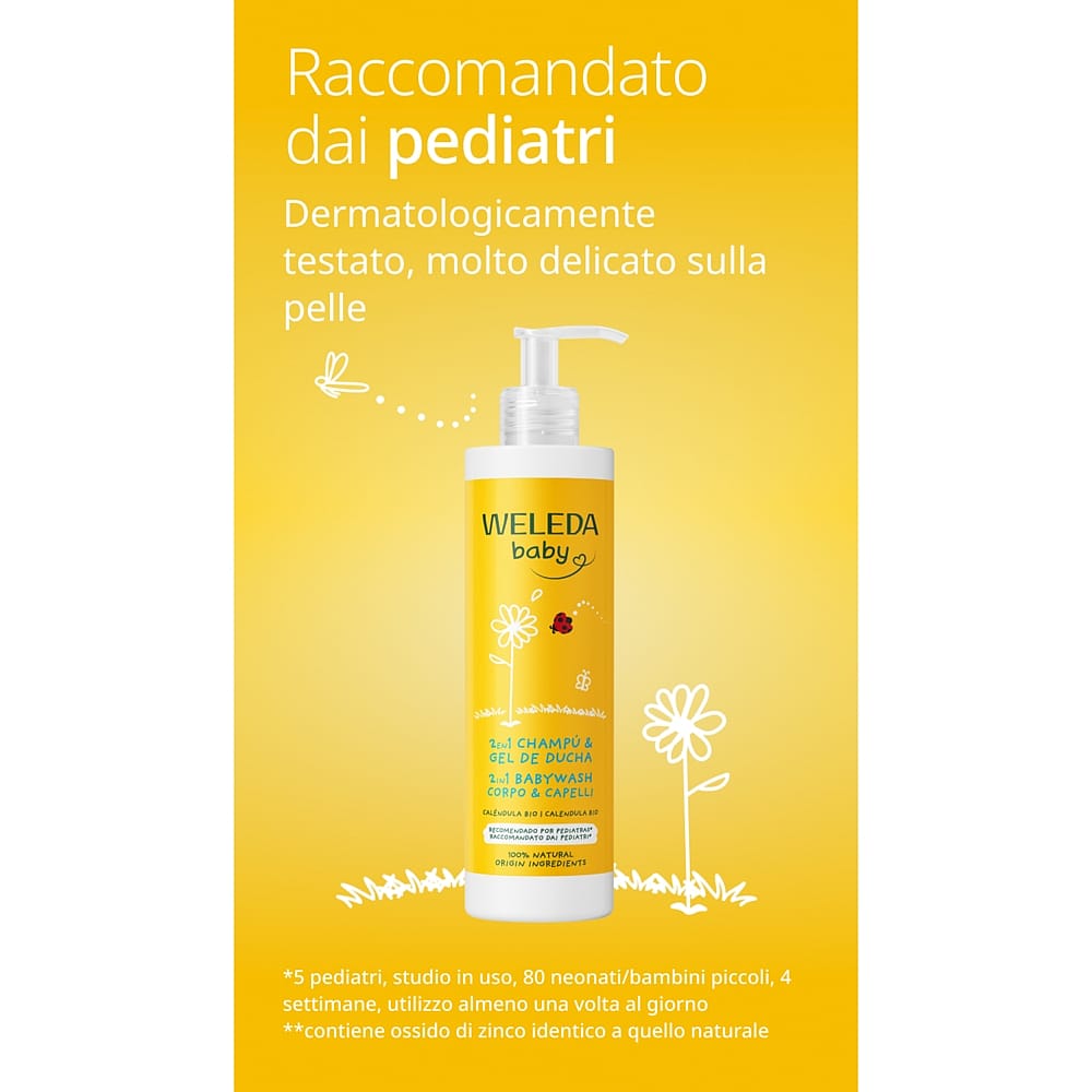 Baby Babywash Corpo&Capelli Calendula