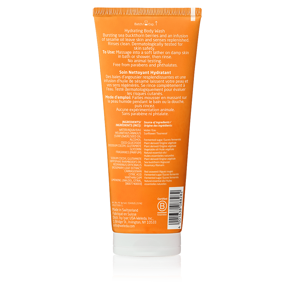 Hydrating Body Wash - Sea Buckthorn