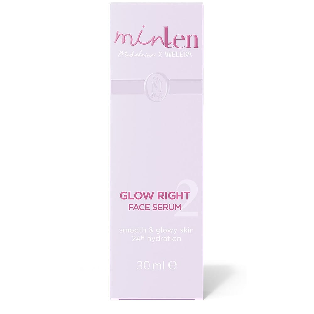 minLen Glow Right Face Serum