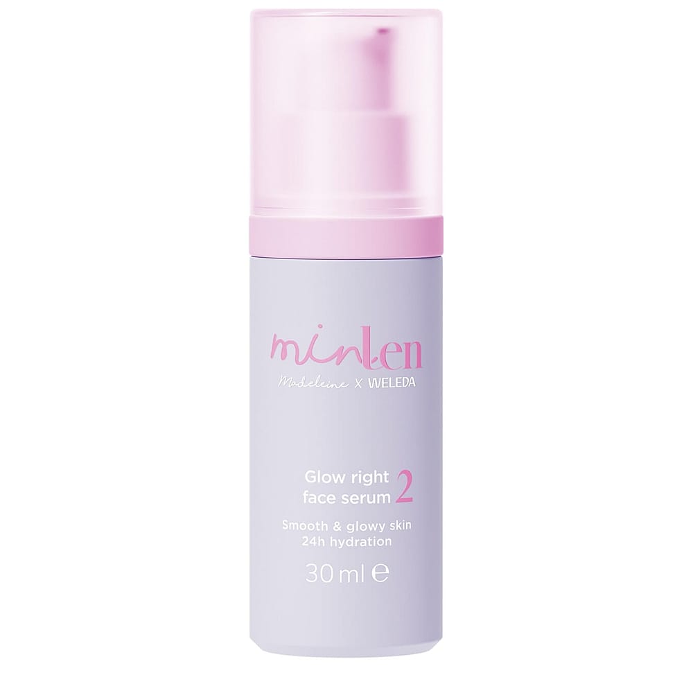 minLen Glow Right Face Serum