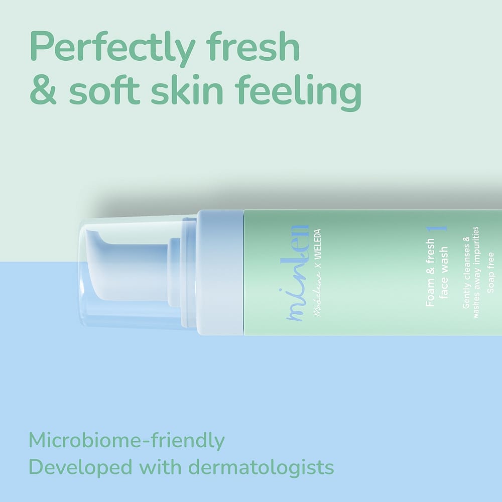 minLen Foam & Fresh Face Wash av Madeleine x Weleda