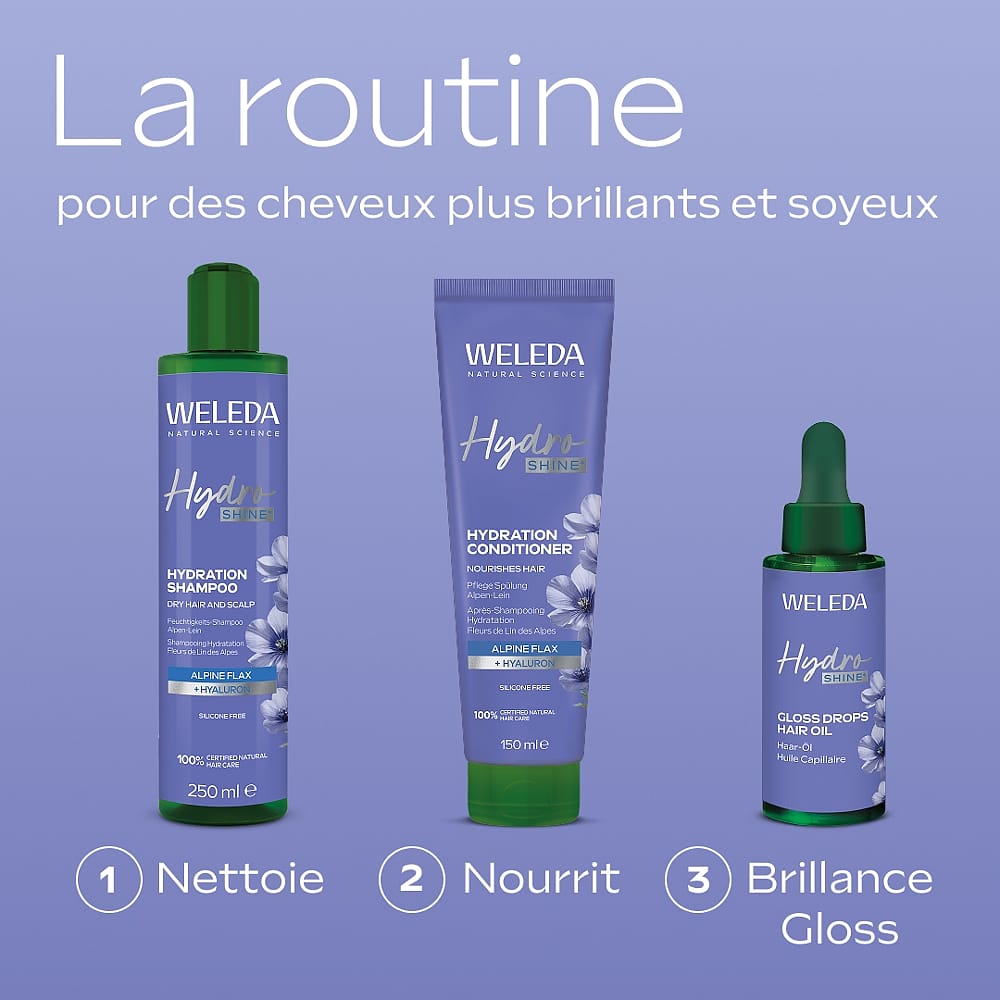 Hydro Shine Après-Shampooing Hydratation - Weleda 13