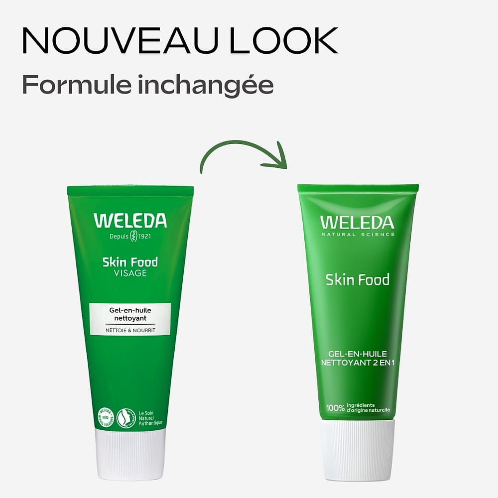 Skin Food Gel-en-huile nettoyant - Weleda 5