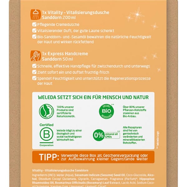 FEEL GOOD - Geschenkset Sanddorn Winter