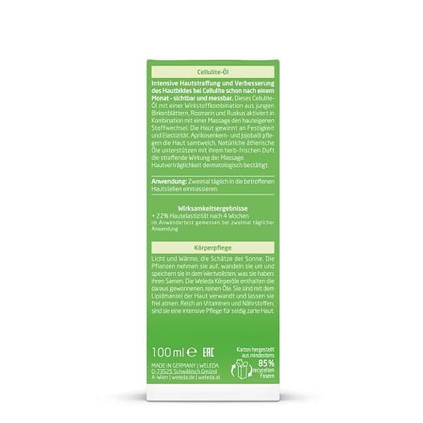Birke Cellulite-Öl