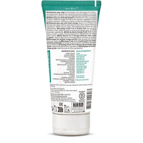 FOR MEN Energy Fresh 3in1 Shower Gel