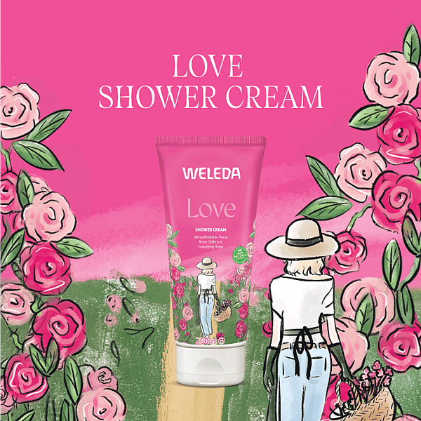 Love Shower Cream Rose