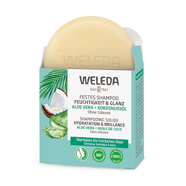 Shampooing solide Hydratation & Brillance - Weleda 5