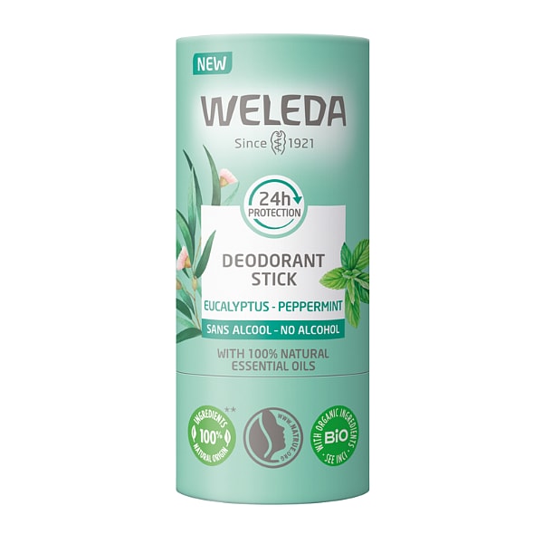 Déodorant solide 24H Eucalyptus Menthe poivrée - Weleda 5