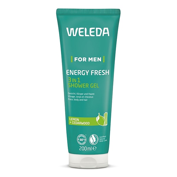 Gel Douche 3 en 1 Energy Fresh - Weleda 2