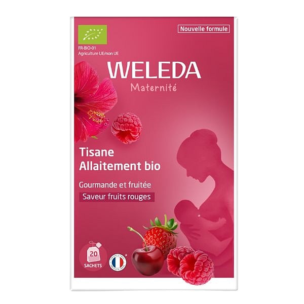 Tisane Allaitement bio Fruits rouges - Weleda 4