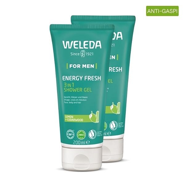 Duo Gel Douche 3 en 1 Energy Fresh - Weleda