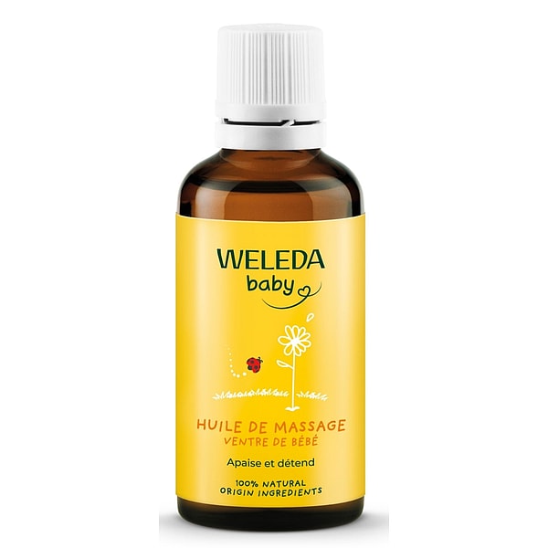 Huile de Massage Ventre de Bébé - Weleda 5