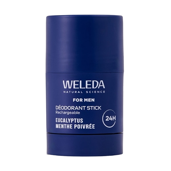 Weleda Déodorant Stick Rechargeable For Men Eucalyptus Menthe Poivrée