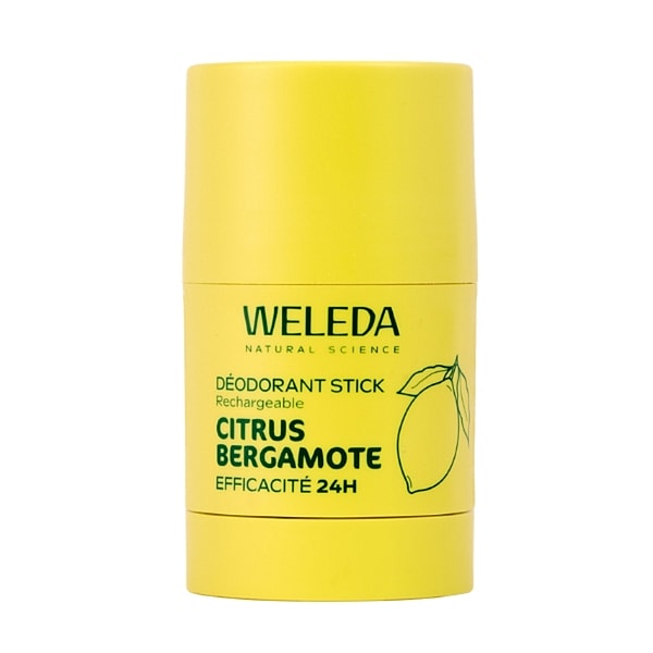 Weleda Déodorant Stick Rechargeable Citrus Bergamote
