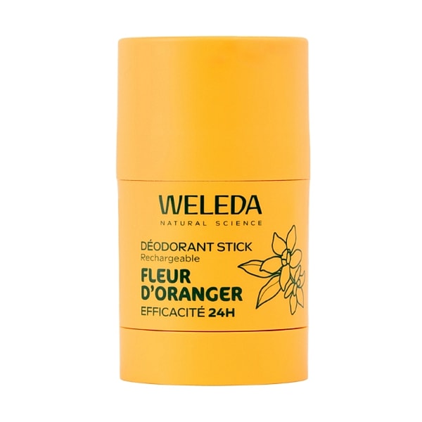 Weleda Déodorant Stick Rechargeable Fleur D’oranger