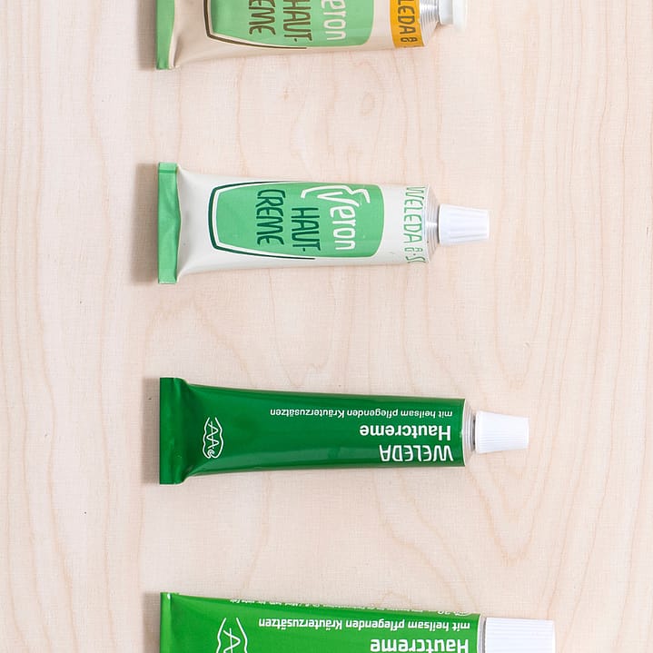 Old and new Skin Food packaging