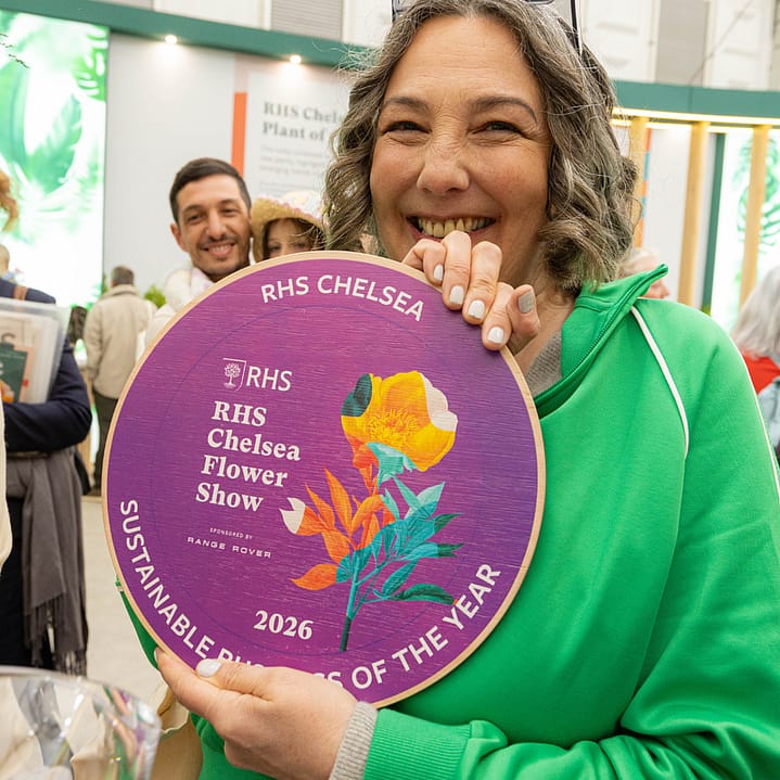 Sustainability award Jayn Sterland shot